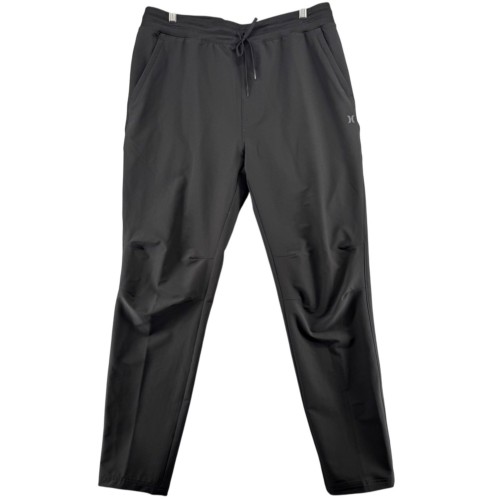 Hurley Commuter Slim Fit Pant Mens XL Black Stretch Moisture Wicking